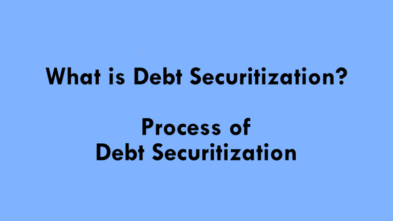What is Debt Securitization
